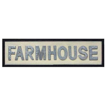 Farmhouse Framed Sign - The Fox Decor